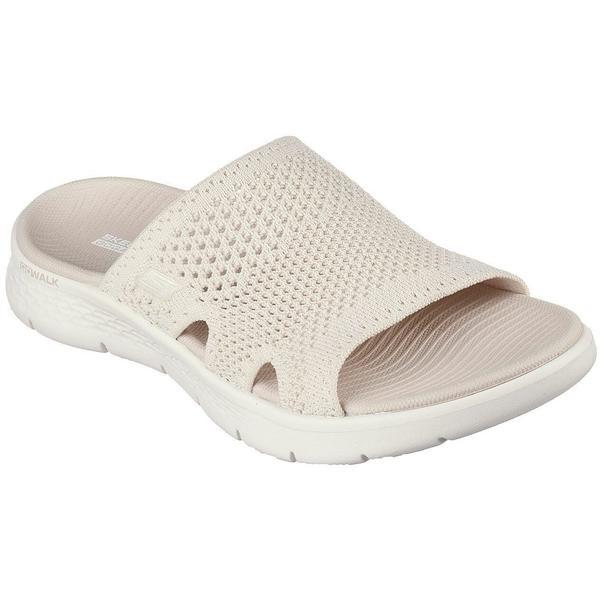 Sandale femei Skechers Go Walk Flex Sandal 141425-NAT, 36, Alb