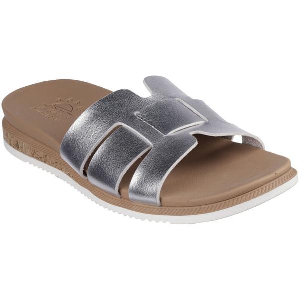 Slapi femei Skechers Desert Kiss Low - Pe 114707-SIL, 38, Gri
