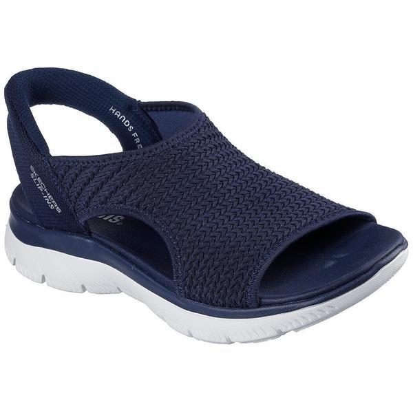 Sandale femei Skechers Summits - Sweetly Ev 119519-NVY, 35, Albastru