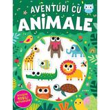 Aventuri cu Animale. Ochisori Mobili Autoadezivi
