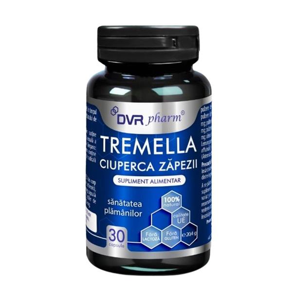 Tremella - Ciuperca Zapezii - DVR Pharm, 30 capsule