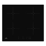 Plita cu inductie incorporabila ETA 579190000, 4 zone de gatit, Booster, 7.4Kw, Touch control, 60 cm, negru