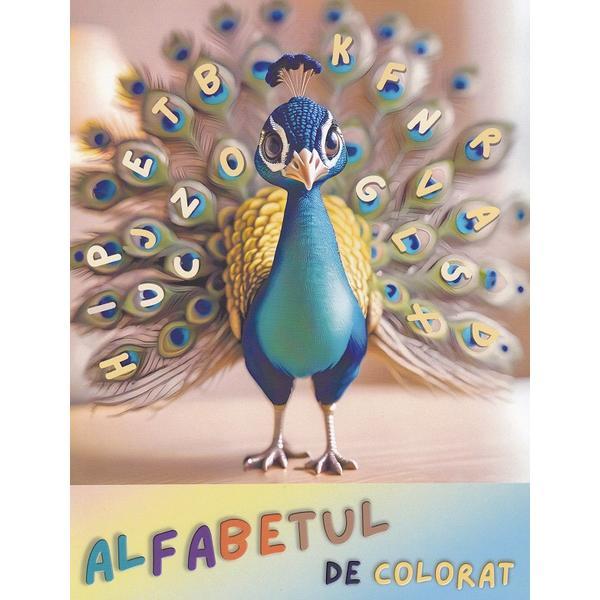 Alfabetul de colorat, editura Alcor