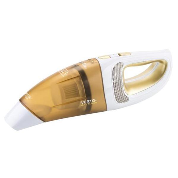 Aspirator de mana Eta Verto II 1423 90000, baterie Ni-Mh 9,6 V, filtru Hepa, alb-auriu