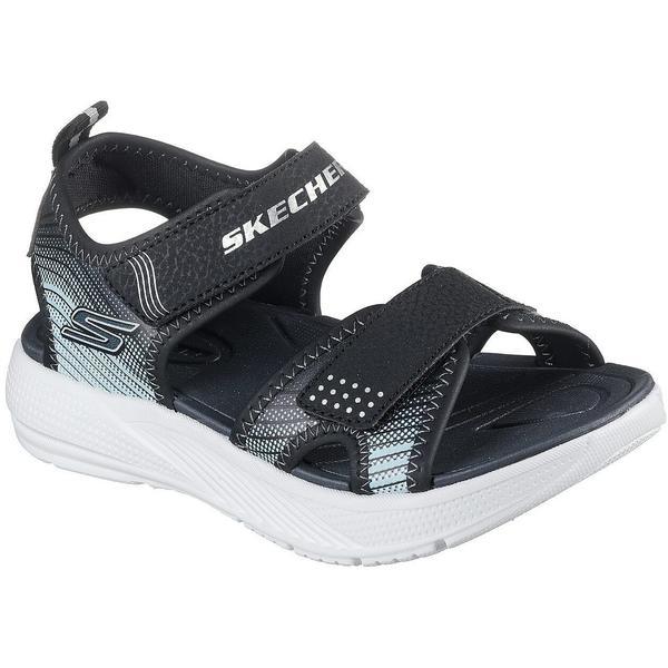 Sandale copii Skechers Microspec-splash 407034L-BKSL, 32, Negru