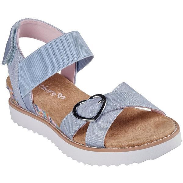 Sandale copii Skechers Miss Desert Kiss Hi 303032L-LTDN, 32, Albastru