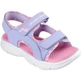 Sandale copii Skechers Flex Splash - Heart 303049L-LVLP, 30, Mov