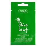 SHORT LIFE - Masca Regeneranta cu Acid Hialuronic pentru Fata - Ziaja Olive Leaf Regenerating Face Mask, 7 ml