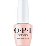 Lac de Unghii Semipermanent Hema-Free - OPI Gel Color, Make 'Em Jelly Collection, nuanta Baby Pink Again, 15 ml