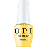 Lac de Unghii Semipermanent Hema-Free - OPI Gel Color, Make 'Em Jelly Collection, nuanta Daffodil Duck Walk, 15 ml