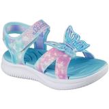 Sandale copii Skechers S Lights-jumpsters 303109L-AQMT, 37, Albastru