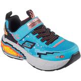 Pantofi sport copii Skechers Mega-craft 4k 402160L-TQBK, 31, Albastru