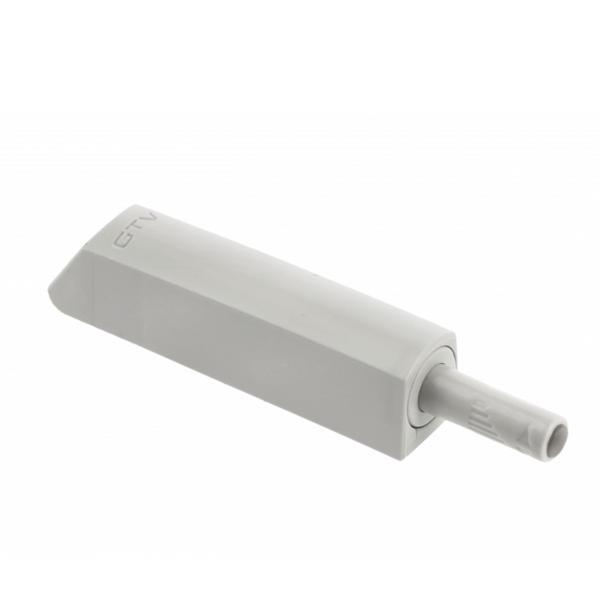 Amortizor bumper incastrat cu adaptor pentru usa mobilier, gri, L:93 mm