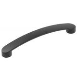 Maner pentru mobila Genua, finisaj negru mat GT, L:148 mm