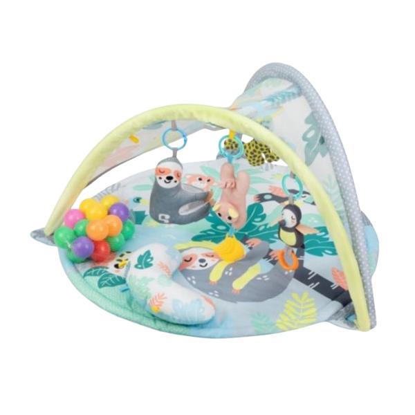 Centru de Joaca pentru Bebelusi - MoMi City Leather Mat Baby Playpen