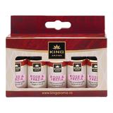 Pachet 5 uleiuri parfumate aromaterapie Rose & Frezia, Kingaroma, 10 ml