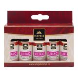 Pachet 5 uleiuri parfumate aromaterapie Liliac, Kingaroma, 10 ml