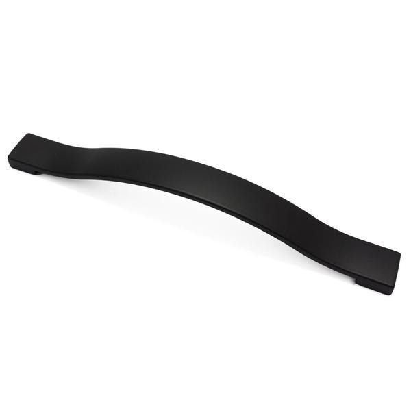 Maner model Perra, 128 mm, finisaj negru mat