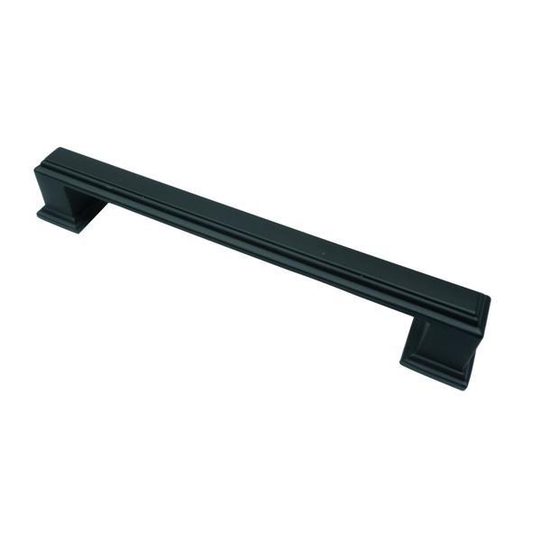Maner model Tasso, 128 mm, finisaj negru mat