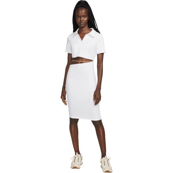 Rochie femei Nike Wmns Jacquemus Nrg Dri-fit Eu Dress DN3242 100, XL, Alb