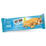 Baton de Ovaz cu Nuci, Fara Gluten si Zahar - Brain Foods Oat Bar with Wallnut Gluten Free, No Sugar Added, 70 g