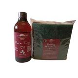 Kit intretinere mobilier lemn masiv, Prep’N Shine-Pure Teak Oil & Hand Pad’s Mix Abrasive, alb, negru, verde, 500 ml, interior, exterior, woodworker