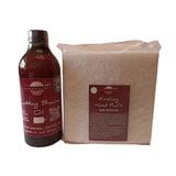 Kit intretinere mobilier lemn masiv, Prep’N Shine-Cutting Board Oil & Hand Pad’s Non Abrasive,  alb, 500 ml, tocatoare, food-safe, non toxic, woodworker