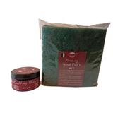 Kit intretinere mobilier lemn masiv, Prep’N Shine-Cutting Board Wax & Hand Pad’s Mix,  alb, negru, verde,100 ml, tocatoare, food-safe, non toxic, woodworker
