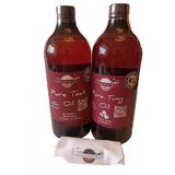 Pachet intretinere lemn masiv, interior, exterior, Dual Pack, Pure Tung Oil,1000ml, Pure Teak Oil, 1000ml, laveta bumbac, food safe, woodworker