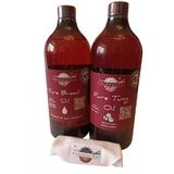 Pachet intretinere lemn masiv, Dual Pack, Pure Breed Oil, 1000ml, Pure Tung Oil,1000ml, laveta bumbac, non toxic,mobilier, tocatoare, woodworker
