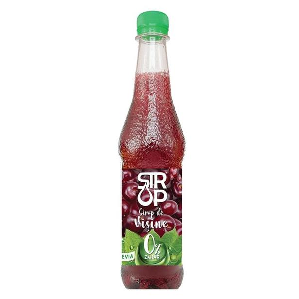 Sirop de Visine cu Stevia (fara Zahar) - Europlant Strop, 500 ml