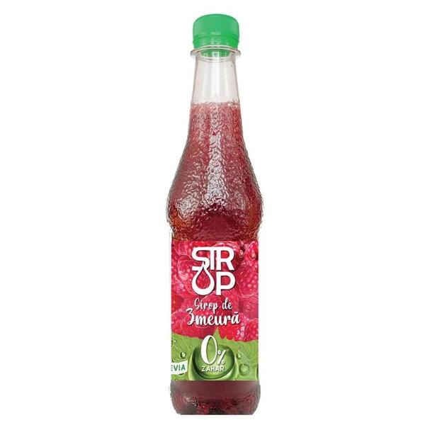 Sirop de Zmeura cu Stevia (fara Zahar) - Europlant Strop, 500 ml