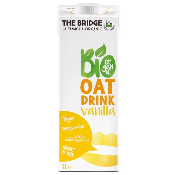 Bautura Ecologica din Ovaz cu Vanilie - The Bridge Bio Oat Vanilla Drink, 1000 ml
