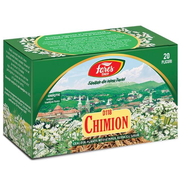 Ceai Fructe de Chimion D118 - Fares, 20 plicuri