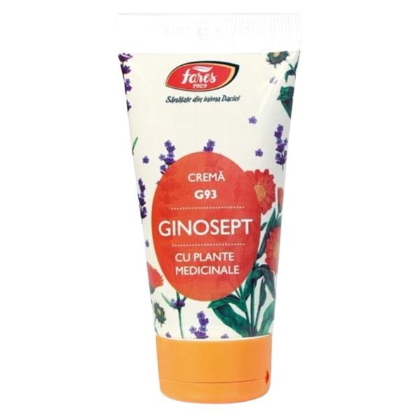 Crema Ginosept cu Plante Medicinale, G93 - Fares, 50 ml