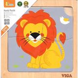 Puzzle din lemn: Leu