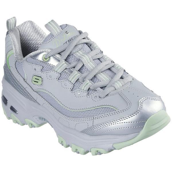 Pantofi sport femei Skechers D'lites-chromatic 150246-GYLM, 40, Gri