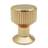Buton pentru mobila Kadir, finisaj aur lacuit CB, Ø:22 mm