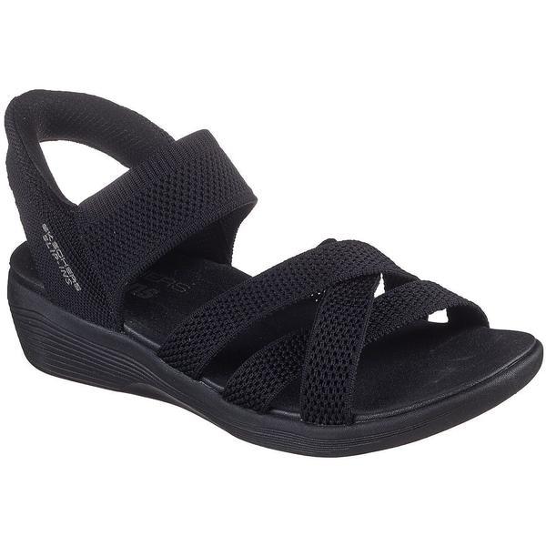 Sandale femei Skechers Arya - Cooling Off 163524-BBK, 35, Negru