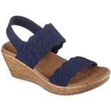 Sandale femei Skechers Beverlee - Timeless 119591-NVY, 39, Albastru