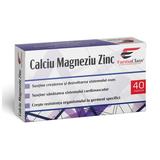 Calciu Magneziu Zinc - Farma Class, 40 capsule
