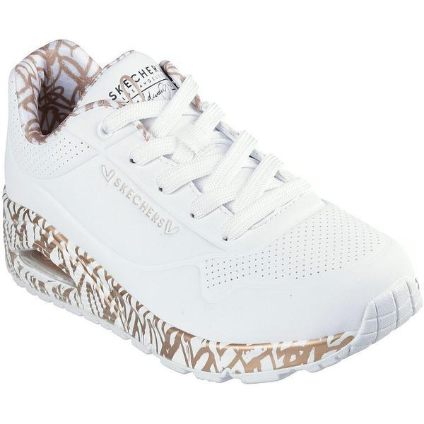 Pantofi sport femei Skechers Uno - Loving Love 155506-WTRG, 39, Alb