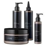 Set Cadou 2 Tratament Reparare Intensive Niophlex ReBond (Sampon reparator 300 ml + Apa lamelara reparare 300 ml + Tratament 300 ml + Crema 125 ml ) 