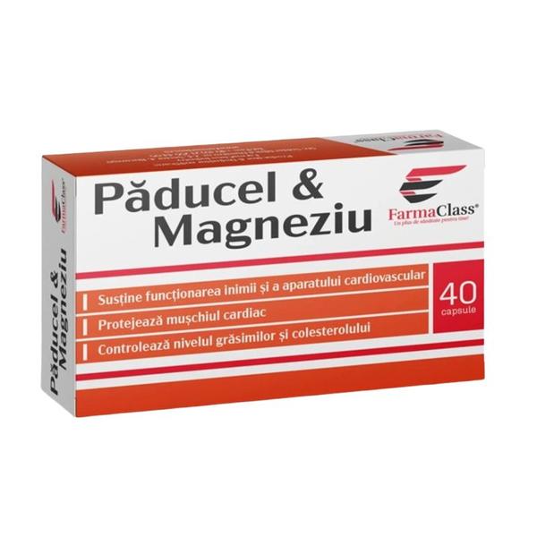 Paducel si Magneziu - Farma Class, 40 capsule
