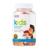 Calciu Masticabil pentru Copii 2-12 Ani, cu Aroma de Fructe - GNC Milestones Kids, 120 jeleuri
