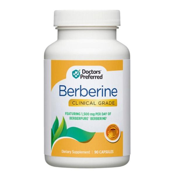 Supliment Alimentar Berberina - GNC Doctors’ Preferred Berberine Clinical Grade, 90 capsule