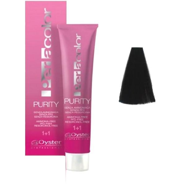 Vopsea fara Amoniac - Oyster Cosmetics Perlacolor Purity nuanta 3/0 Castano Scuro