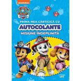 Patrula catelusilor. Misiune indeplinita. Prima mea carticica cu autocolante