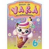 Jocuri de vara cu autocolante 6 ani+, editura Dorinta