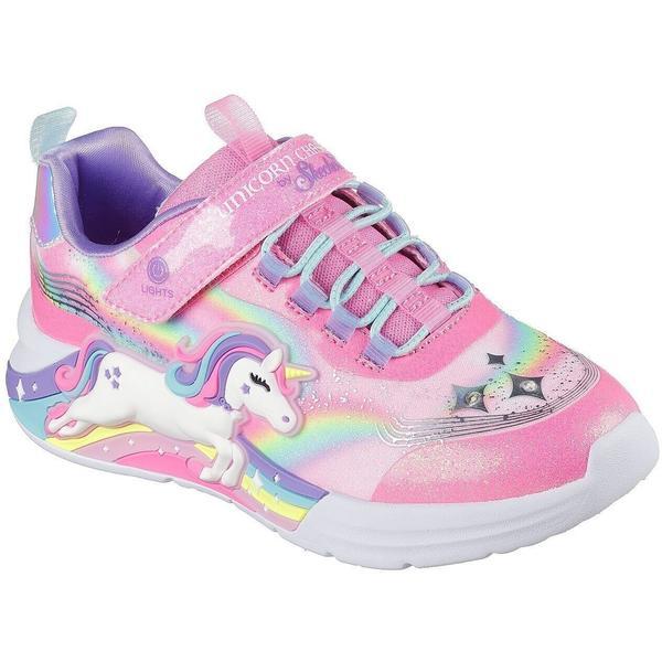 Pantofi sport copii Skechers Unicorn Chaser 302298L-PKMT, 28, Roz